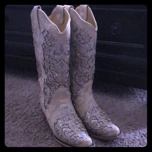 Corral Glitter & crystal inlay boots